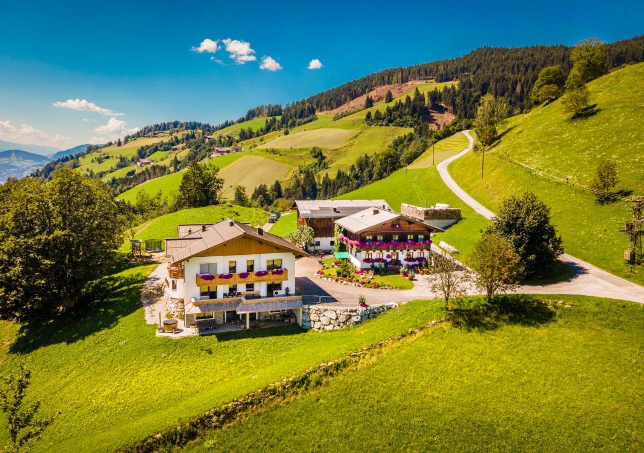 Lindbichlhof Urlaub Am Bio Bauernhof Appartement Sankt Johann im Pongau Buitenkant foto