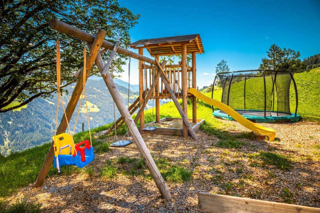 Lindbichlhof Urlaub Am Bio Bauernhof Appartement Sankt Johann im Pongau Buitenkant foto